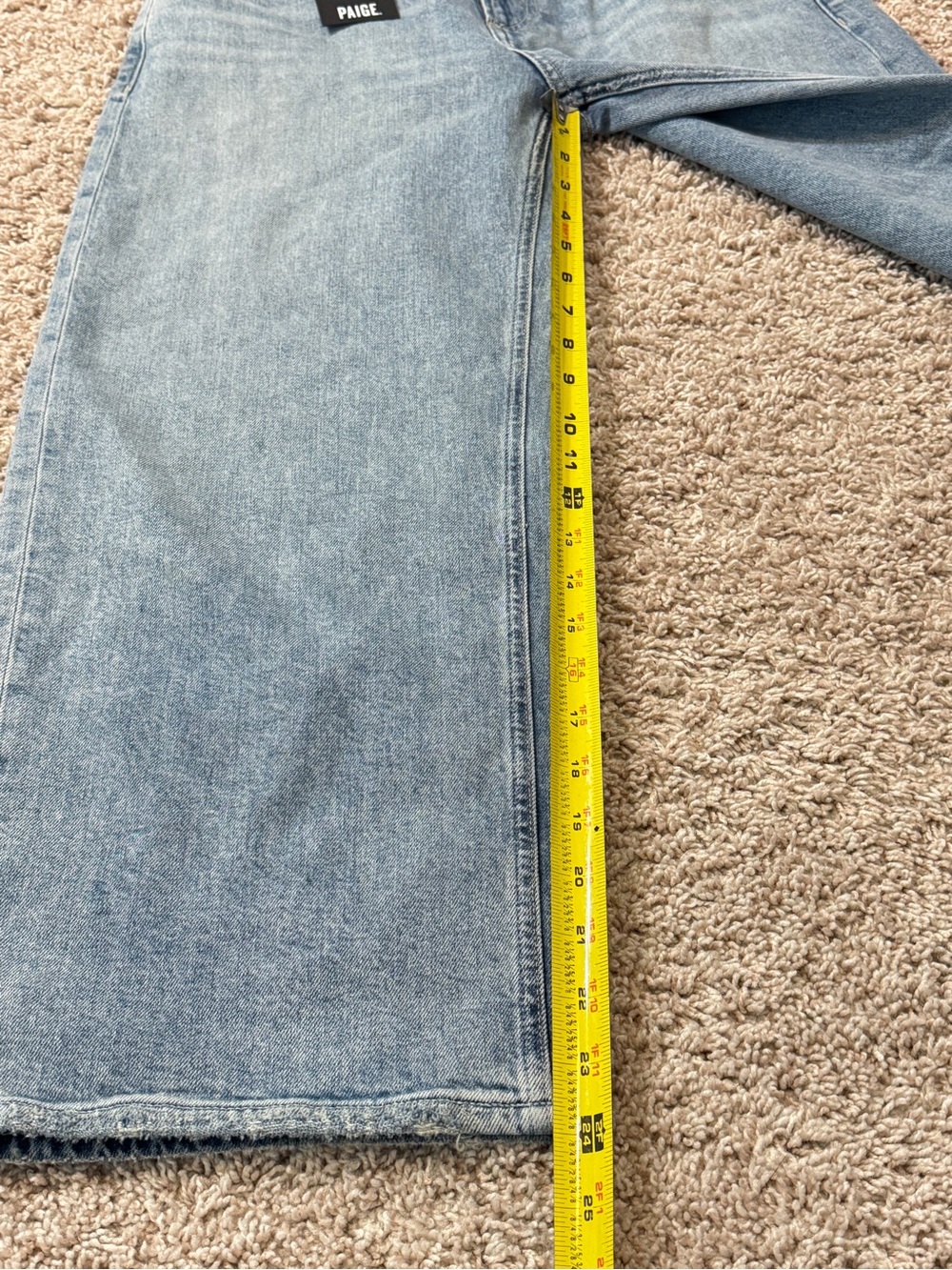 NWT Paige ARELLIA ANKLE High Rise Barrel Leg Women's Jeans Size 28 - Picture 15 of 16